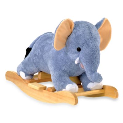stuffed elephant rocker