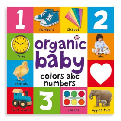 Organic Baby Colors ABC Numbers Book  Bed Bath & Beyond