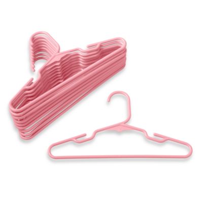 hangers clothes plastic children pink clothing bedbathandbeyond