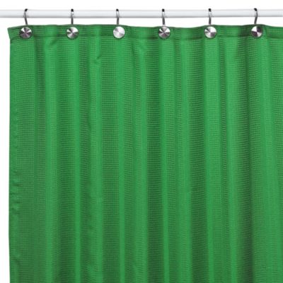 Westerly Green Fabric Shower Curtain - Bed Bath & Beyond