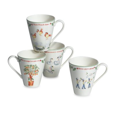 Lenox® Holiday™ Twelve Days of Christmas Mugs (Set of 12) - Bed Bath & Beyond