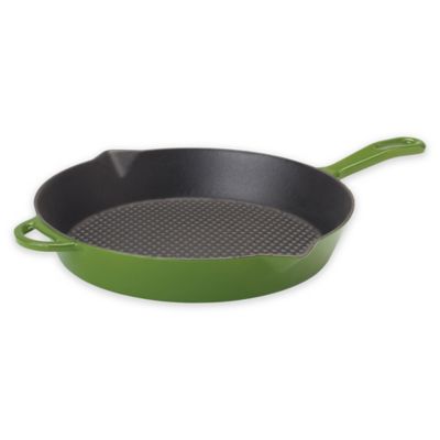 Weathered Grey 10.5 Skillet, Bayou Classic, 7730S, Enameled Cast Iron