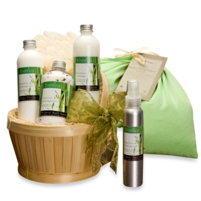 Herbal Works Bamboo Lemongrass Relaxing Spa Set