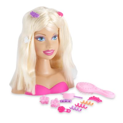 barbie hairdresser head