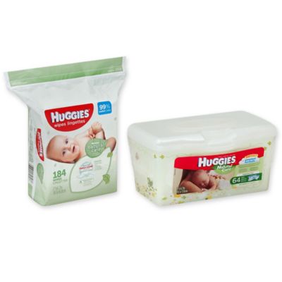 Huggies&reg; Natural Care Unscented Baby Wipes