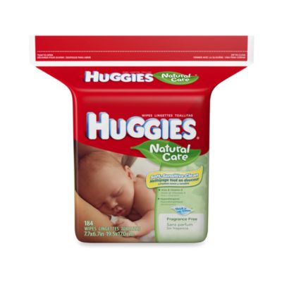 Huggies&reg; Natural Care Unscented Baby Wipes (184 Count)