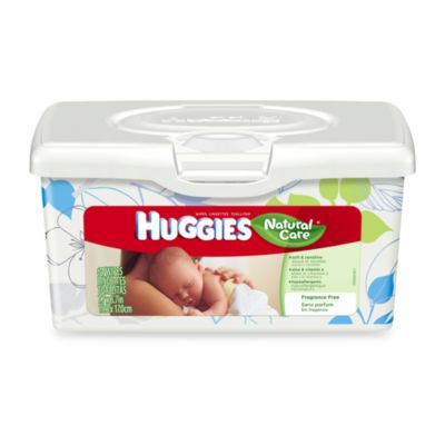 Huggies&reg; Natural Care Unscented Baby Wipes (64 Count)