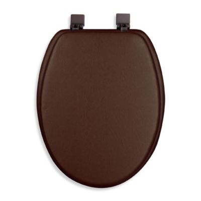 Ginsey Cushioned Elongated Toilet Seat - www.BedBathandBeyond.com