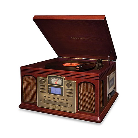... , CD and Cassette Unit CR2405A in Cherry from Bed Bath & Beyond