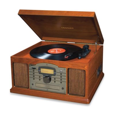 Crosley Troubadour Turntable, CD and Cassette USB & SD Transfer Unit ...