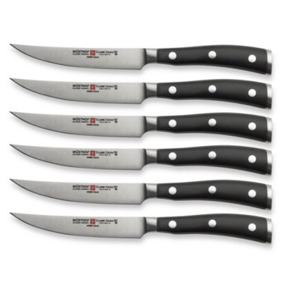 Wusthof Classic Ikon 6-Piece Steak Knife Set - Bed Bath & Beyond