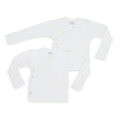 gerber long sleeve side snap shirt