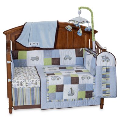 Kids Line™ Mosaic Transport 6-Piece Crib Bedding and Accessories - Bed