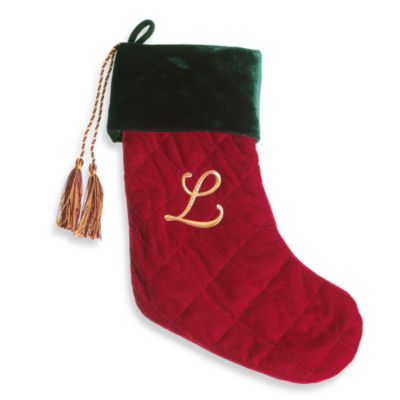 monogram stocking