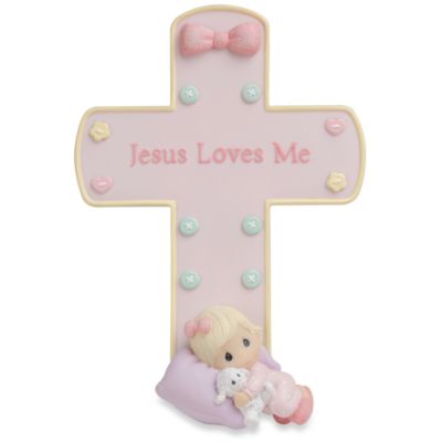 jesus loves me precious moments doll