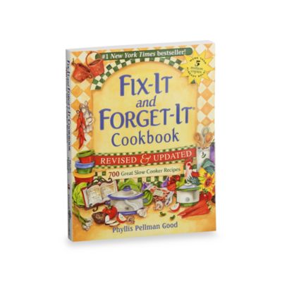 fix forget cookbook revised updated beyond bath bed holders slow bedbathandbeyond