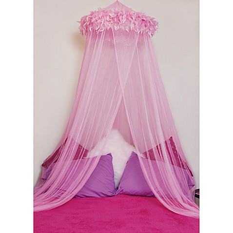 boa canopy give your bedroom a glamorous touch with this pink canopy ...