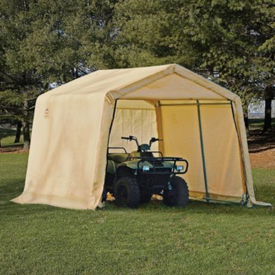 Buy ShelterLogic® 10-Foot x 10-Foot x 8-Foot Shed-in-a-Box® in Tan 