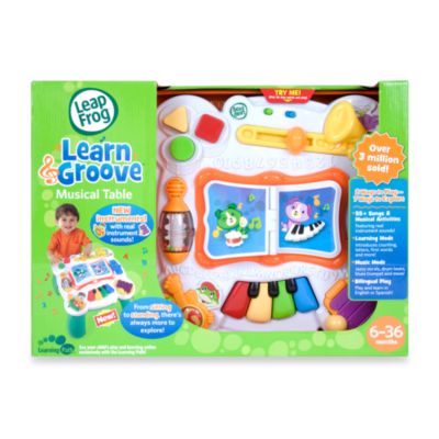 leapfrog musical activity table