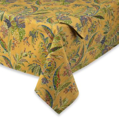 Tommy Bahama Cayo Vista Tablecloth and Napkin - Bed Bath & Beyond