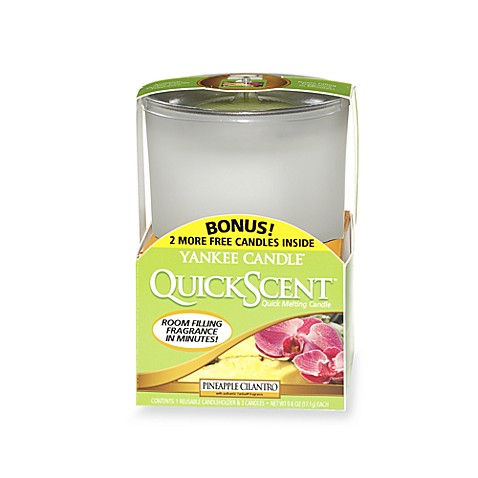 Yankee CandleÂ® QuickScentâ„¢ Quick Melting Candle Kit in Pineapple ...