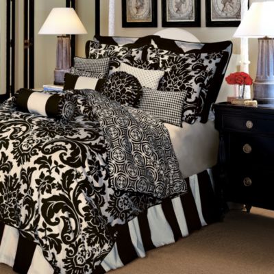 Buy Black and White Comforter Sets Queen from Bed Bath & Beyond