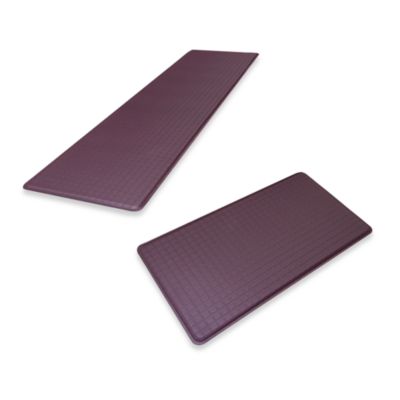 gel mat fatigue anti gelpro filled plum trellis ostrich kitchen atlantic bedbathandbeyond