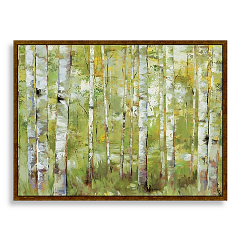 Buy Essence Green Trees Wall Art from Bed Bath & Beyond