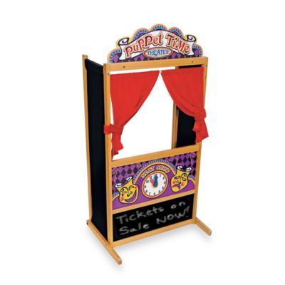 melissa and doug deluxe puppet theater