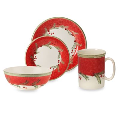 Lenox® Holiday Gatherings Holiday Wreath Dinnerware - Bed Bath & Beyond