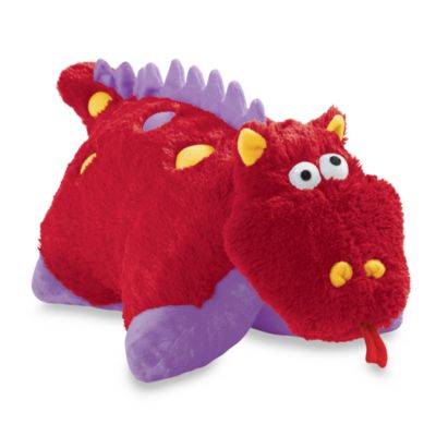 plush dragon pillow