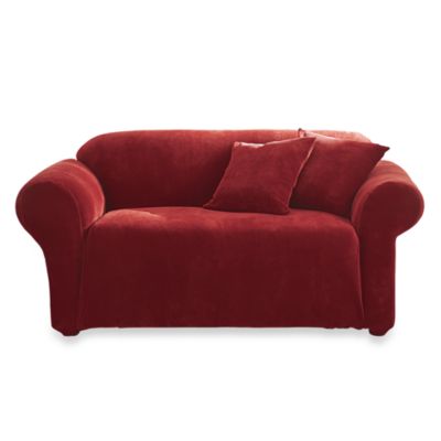 Sure Fit® Stretch Sterling Loveseat Slipcover - Bed Bath & Beyond