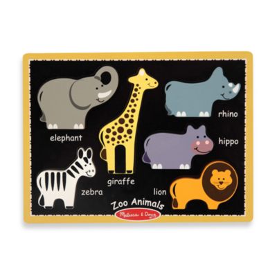 melissa and doug zoo animal puzzle