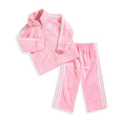 light pink adidas tracksuit