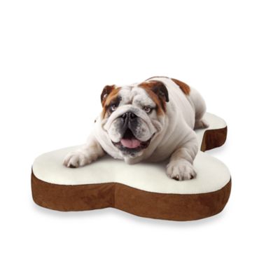 bone shaped dog cushion