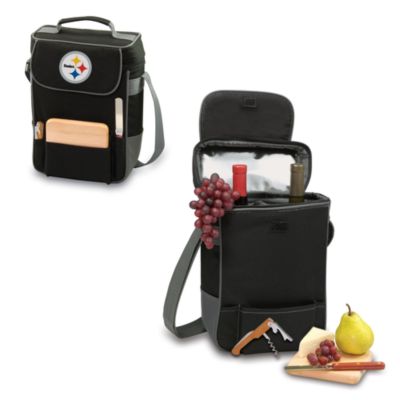 insulated wine and cheese tote