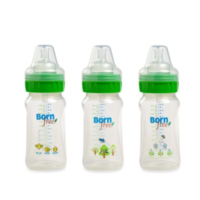 Born Free&reg; 9-Ounce Deco Bottle 3-Pack