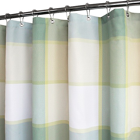 Greek Key Shower Curtain
