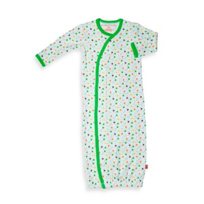 Magnificent Baby Green Stars Gown
