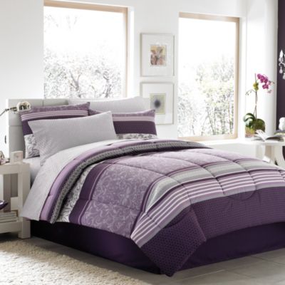 Jules 6-Piece Twin/Twin XL Comforter and Sheet Set