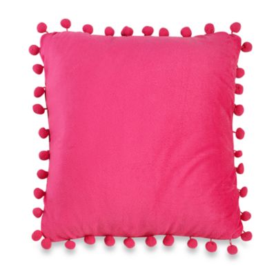 pom pom pillow