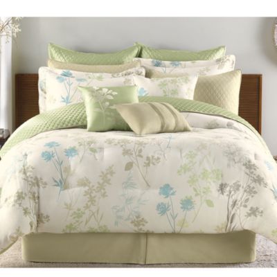 Meadow 12-Piece Comforter Set - Bed Bath & Beyond