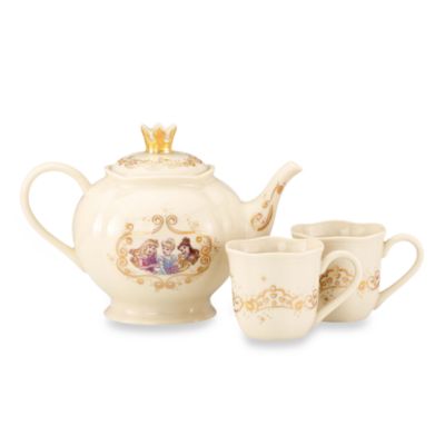 lenox beauty and the beast tea set