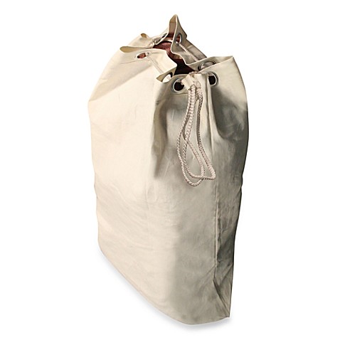 Heavy Duty Natural Canvas Laundry Bag - Bed Bath & Beyond