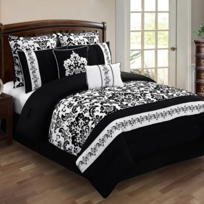 Buy Black and White Bedding Sets King from Bed Bath & Beyond