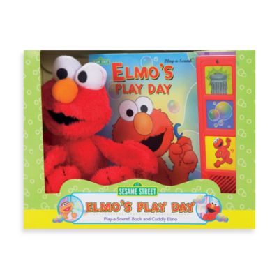 Pretend Play > Sesame Street® A Box Full of Fun! Book and Plush Elmo