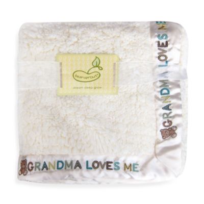 Pem America Grandma Loves Me Crib Throw Blanket