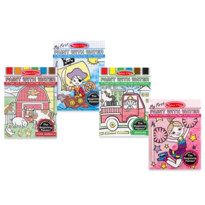 melissa and doug water paint books