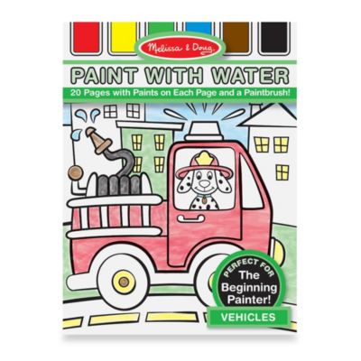 melissa and doug paint with water books