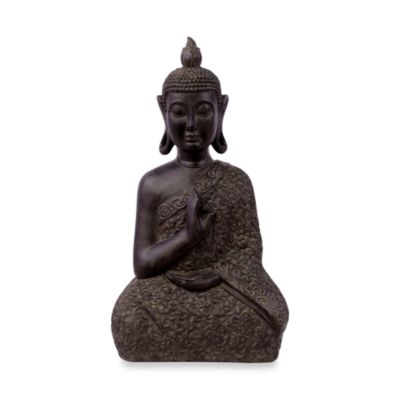 large resin buddha
